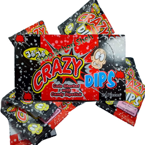 crazy dips cola sherbet