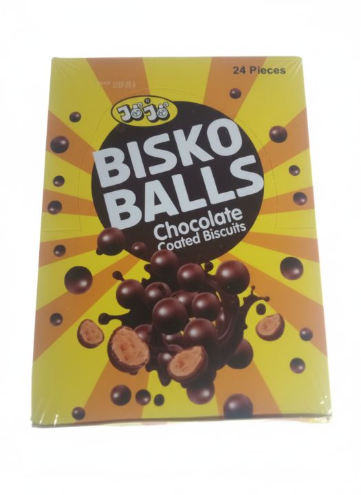 jojo crunch bites chocolate coated biscuit