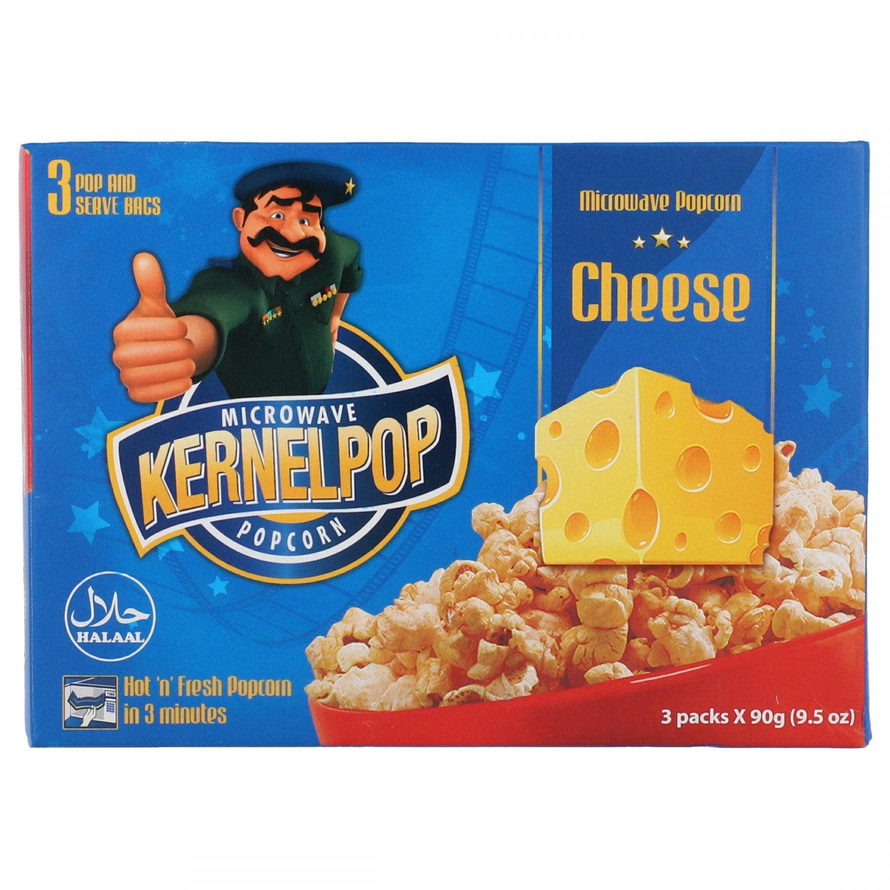 KERNEL POP CORN  CHEESE