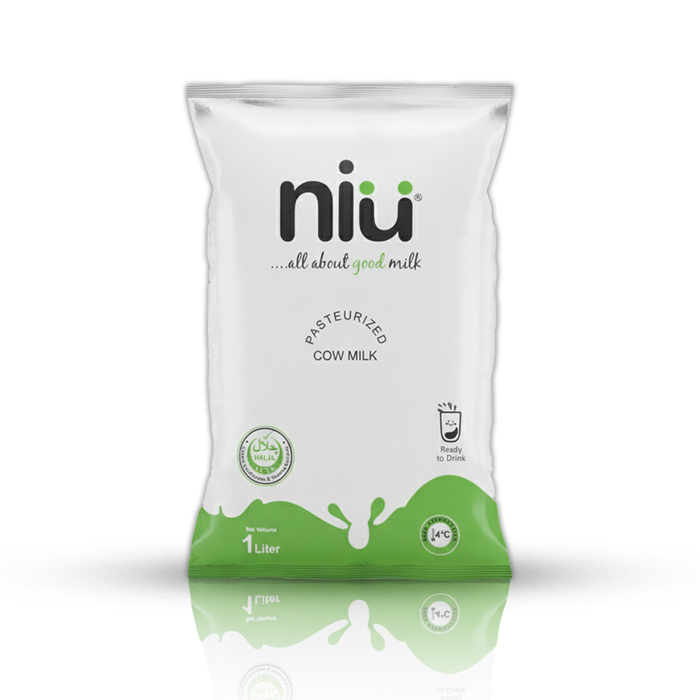 niu pasterized milk 1liter