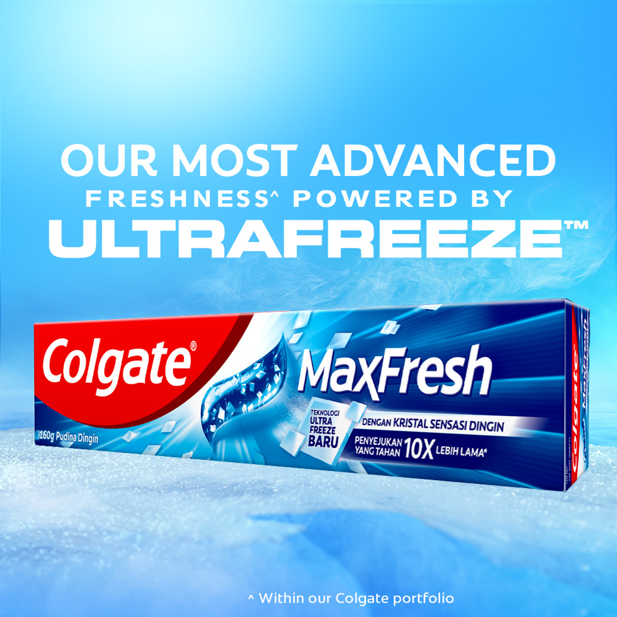 colgate max fresh ulter freeze 125g