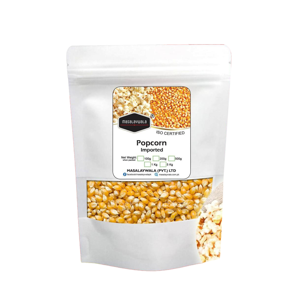 quill popping corn 250g