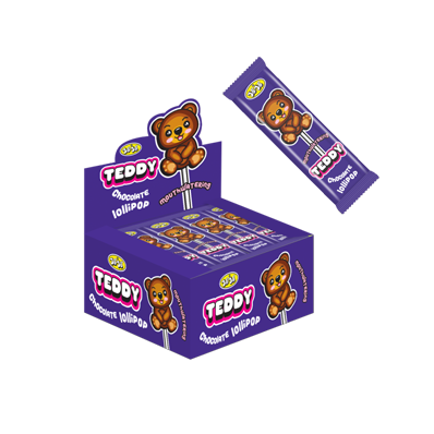 jojo teddy chocolate lollipop