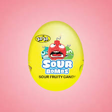 JOJO SOUR BOMBS CANDY EGG RS 300