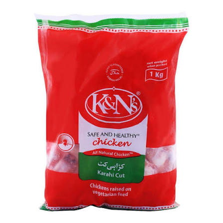K&NS CHICKEN KARAHI CUT 1 KG