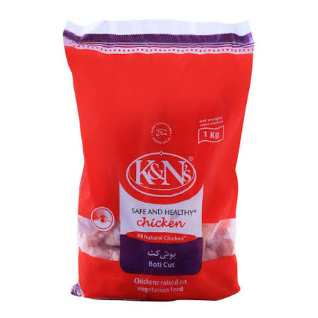 K&NS CHICKEN BOTI CUT 1 KG