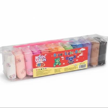 SUPER LIGHT CLAY 12 PCS
