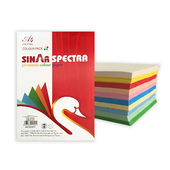 SINAR COLOUR A4 SIZE PAPER