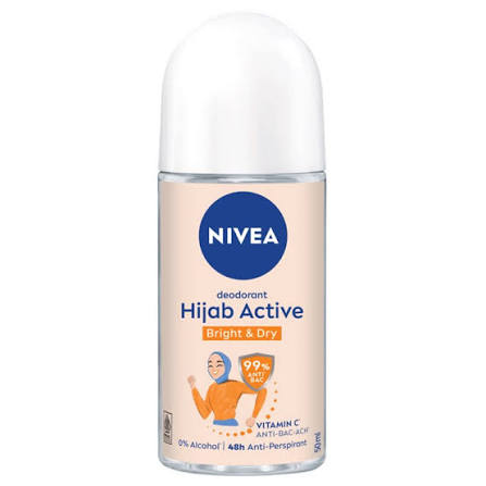 Nivea hijab  Active bright & dry roll
