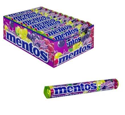 mentos rainbow grapes small