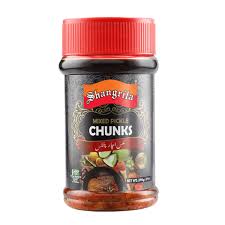 Shangirla mixed pickle chinks in oil 390g